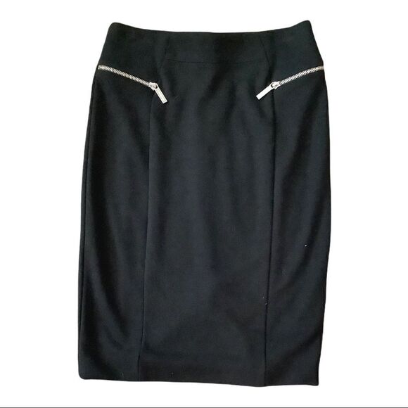 Michael Kors Black Pencil Skirt Size 4 EUC - Picture 1 of 4
